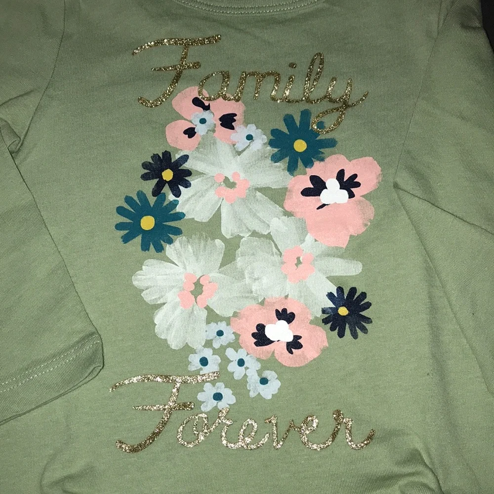 2 NWT Carter’s long sleeve graphic tshirts - Picture 4 of 10